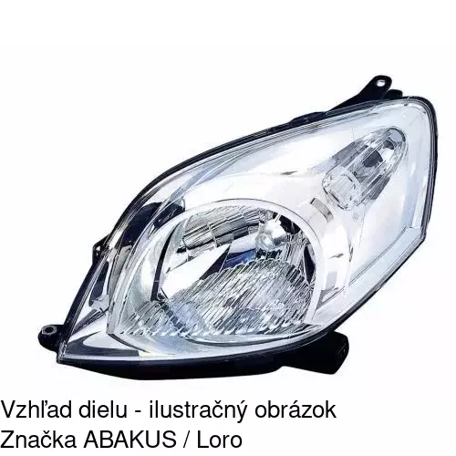 Hlavný reflektor POLCAR 308510-E - obr. 5