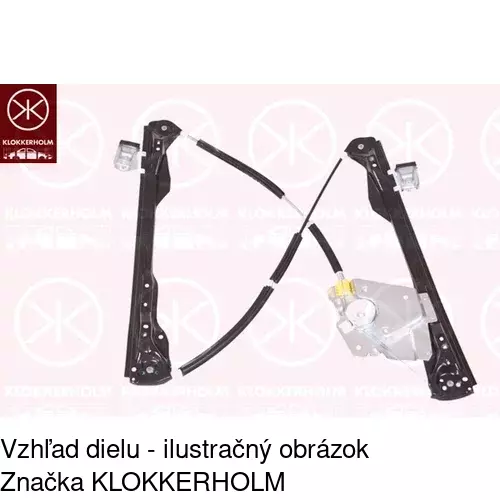 Elektrický mechanizmus okna dverí POLCAR 3201PSE2 - obr. 5