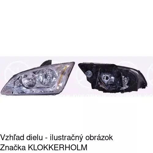 Hlavný reflektor POLCAR 3202090E - obr. 1