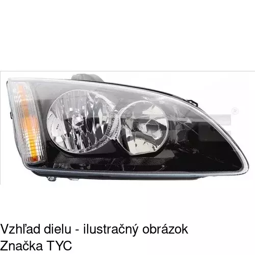 Hlavný reflektor POLCAR 3202091T