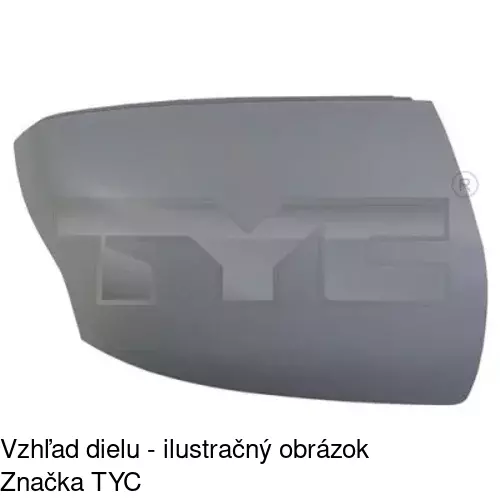 Vonkajšie zrkadlo POLCAR 3202528E - obr. 1