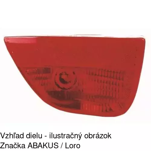 Zadné svetlo POLCAR 320287-T - obr. 3