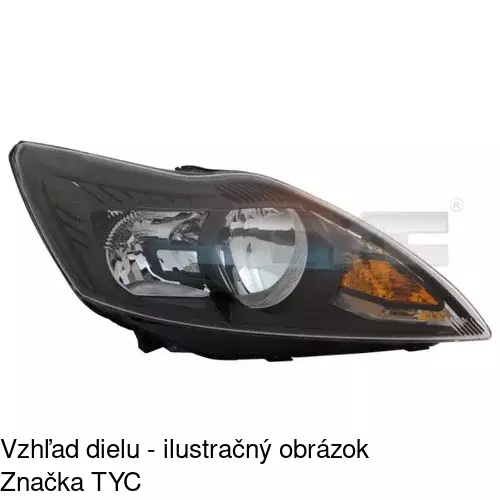 Hlavný reflektor 3205103T /POLCAR/