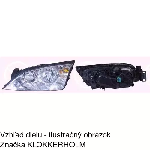 Hlavný reflektor POLCAR 3218100E - obr. 2