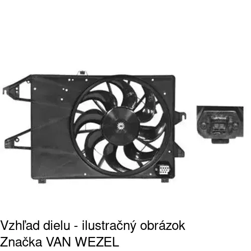 Ventilátory chladičov POLCAR 321823W1 - obr. 3