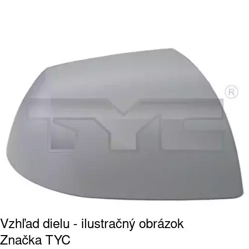 Vonkajšie zrkadlo POLCAR 3218515E - obr. 1