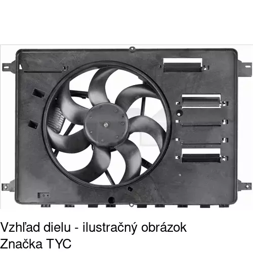 Ventilátory chladičov POLCAR 321923W2