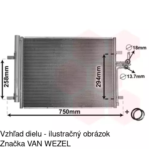 Chladiče klimatizácie POLCAR 3219K8C1S - obr. 4