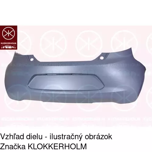 Zadný nárazník POLCAR 323396