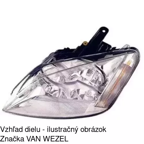 Motorček reflektora POLCAR 323509-9 - obr. 4