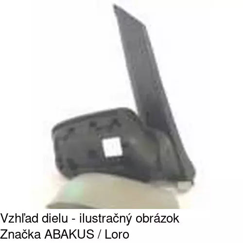 Vonkajšie zrkadlo POLCAR 3235513E - obr. 1