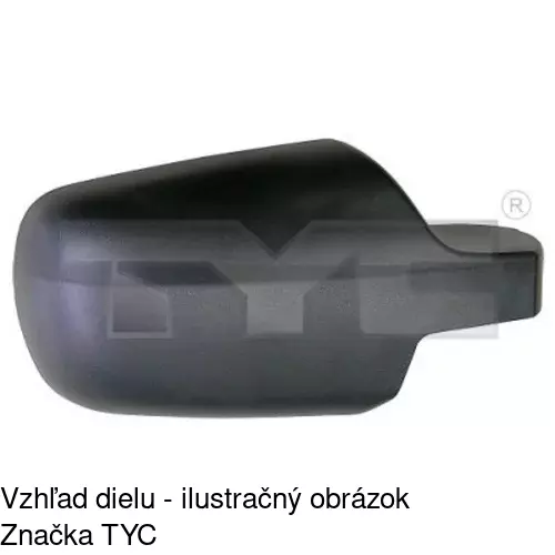 Vonkajšie zrkadlo POLCAR 3237522E - obr. 2