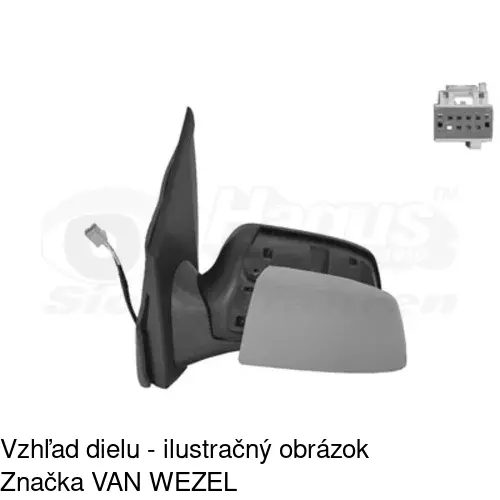 Vonkajšie zrkadlo POLCAR 3237525E - obr. 5