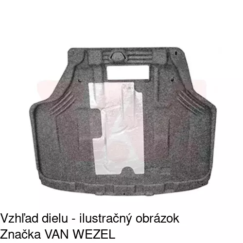 Kryt motora POLCAR 323834-5