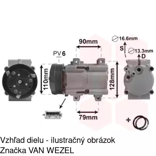 Kompresor AC POLCAR 3240KS-1 - obr. 5