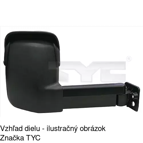 Vonkajšie zrkadlo POLCAR 3245521E - obr. 3