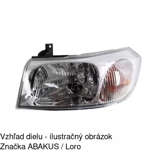 Hlavný reflektor POLCAR 3247093E