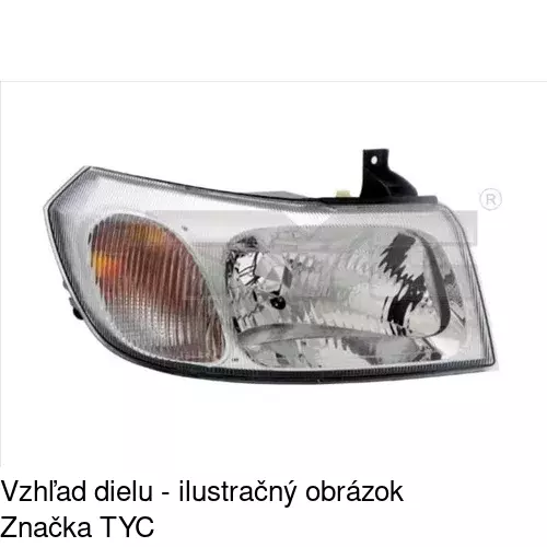 Hlavný reflektor POLCAR 3247103E - obr. 1