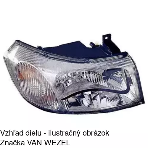 Hlavný reflektor POLCAR 3247104E - obr. 5