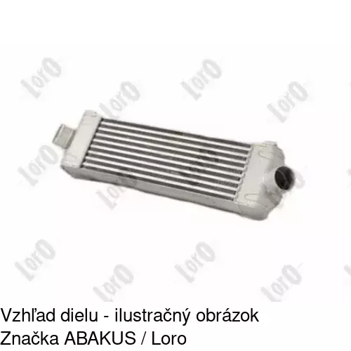 Chladiče vzduchu (Intercoolery) POLCAR 3248J8-2 - obr. 3