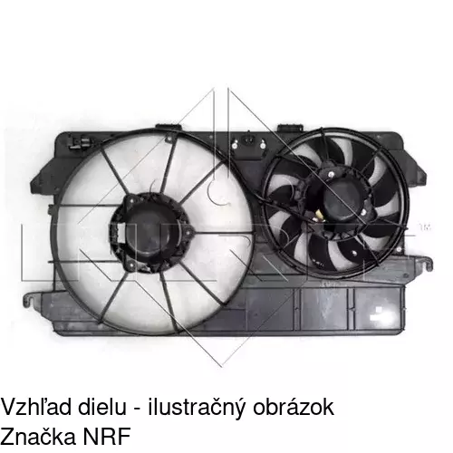 Ventilátory chladičov POLCAR 325623W1 - obr. 1