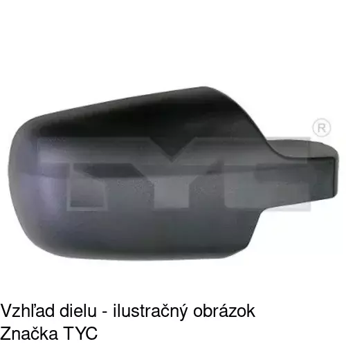 Vonkajšie zrkadlo POLCAR 3258524E