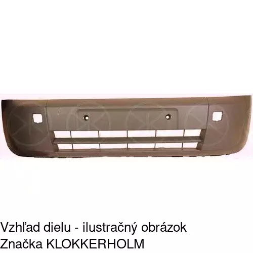 Predný nárazník POLCAR 325907-J