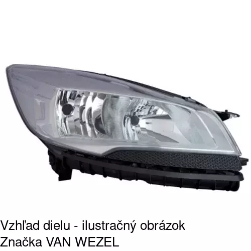 Hlavný reflektor POLCAR 32X1100E - obr. 3