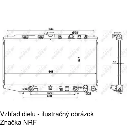 Chladiče vody POLCAR 380508-1