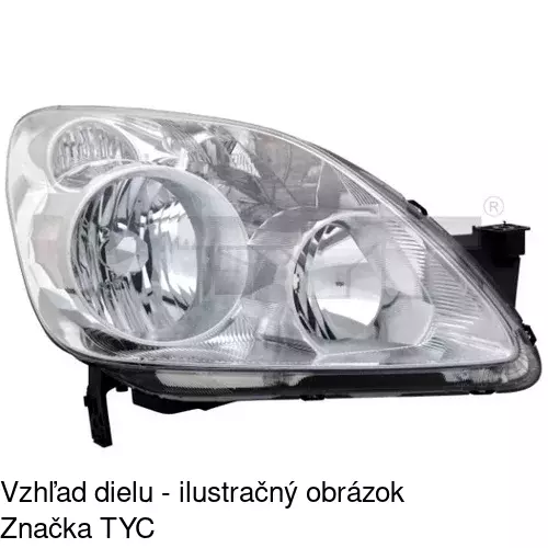 Hlavný reflektor POLCAR 387709-E - obr. 1