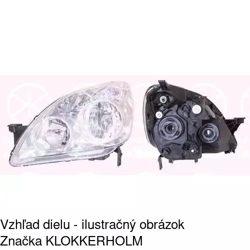 Hlavný reflektor POLCAR 387709-E - obr. 4