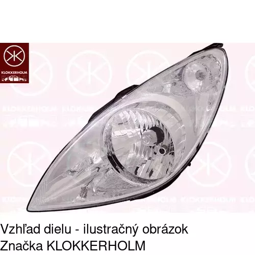 Hlavný reflektor POLCAR 4017090E - obr. 2