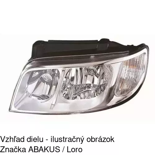 Hlavný reflektor POLCAR 4036101E