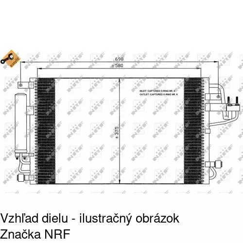 Chladiče klimatizácie POLCAR 4047K8C1S