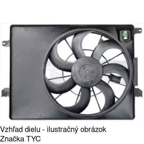 Ventilátory chladičov POLCAR 404823W2