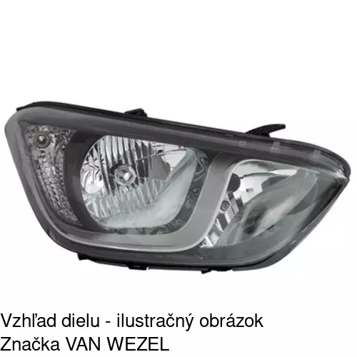 Hlavný reflektor POLCAR 40B2100E - obr. 3