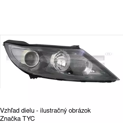 Hlavný reflektor POLCAR 4104091E