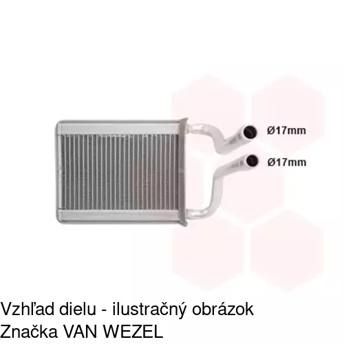 Radiátory POLCAR 4107N81X - obr. 1