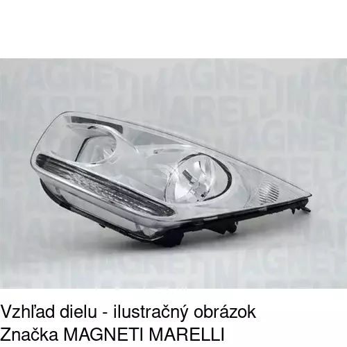 Hlavný reflektor POLCAR 4108100E - obr. 2