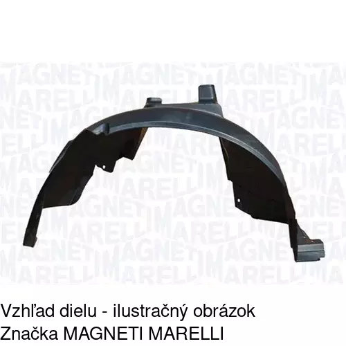 Podblatník (plast) POLCAR 4217FP1T