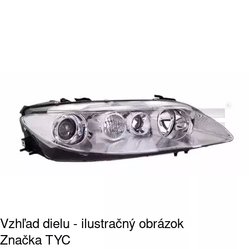 Hlavný reflektor POLCAR 4519103E - obr. 4