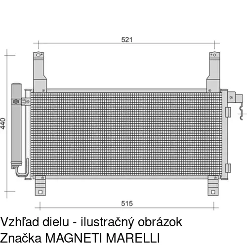 Chladiče klimatizácie POLCAR 4519K8C1S