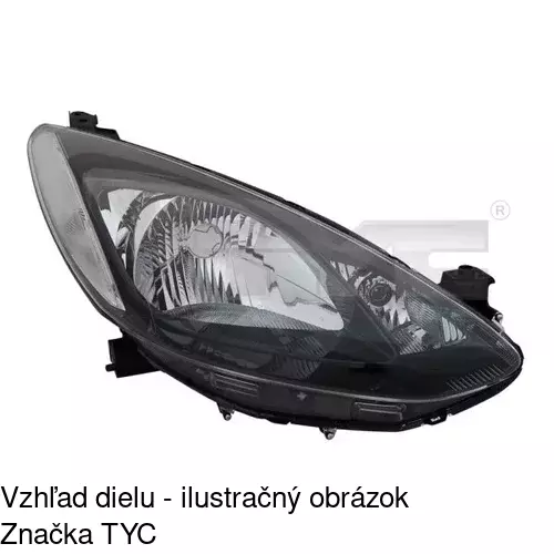 Hlavný reflektor POLCAR 453309-E