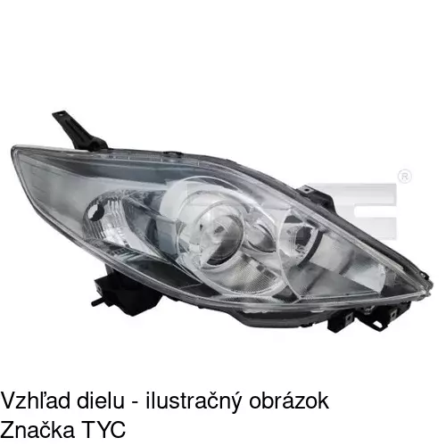 Hlavný reflektor POLCAR 4550101E