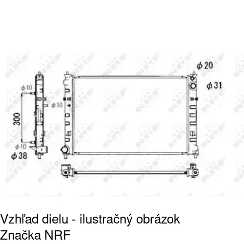 Chladiče vody POLCAR 457908-2