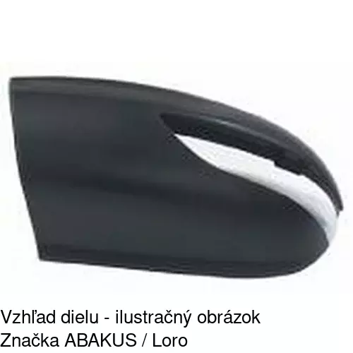 Rám vonkajšieho zrkadla 500654PE /POLCAR/ - obr. 4