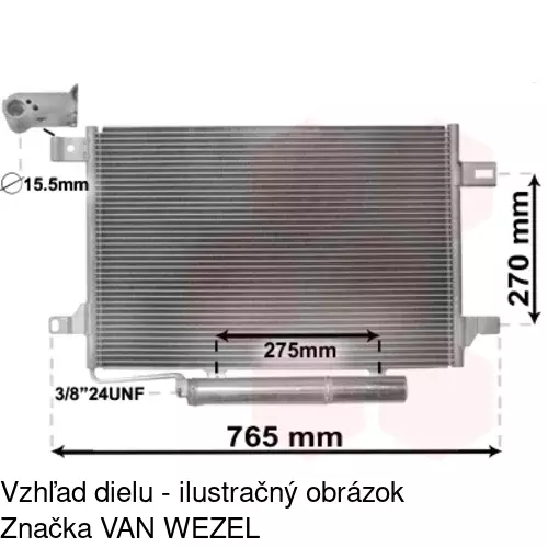 Chladiče klimatizácie POLCAR 5006K8C2S - obr. 3