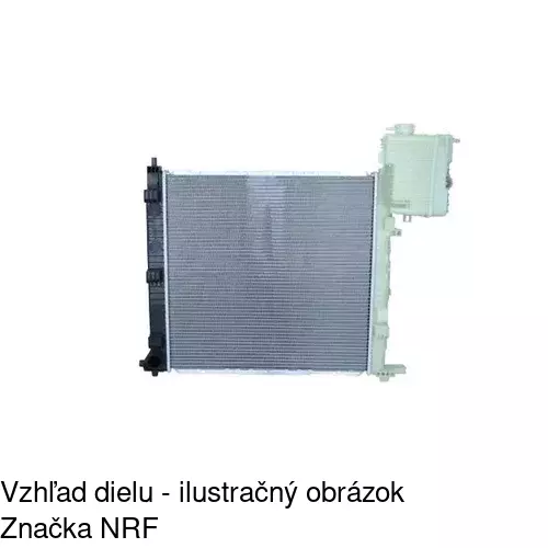 Chladiče vody POLCAR 5012086X