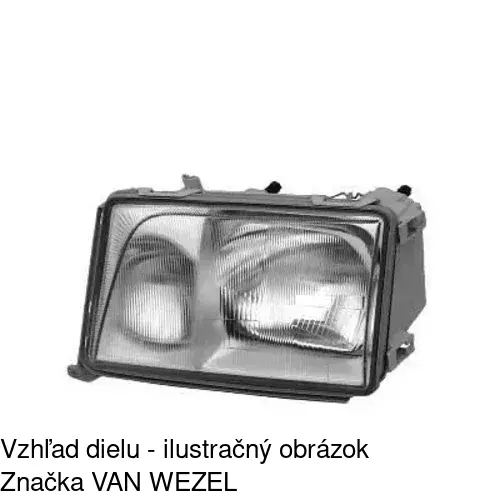 Hlavný reflektor POLCAR 5014092U - obr. 4