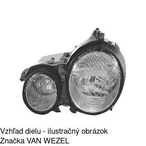 Hlavný reflektor POLCAR 5015094H - obr. 3